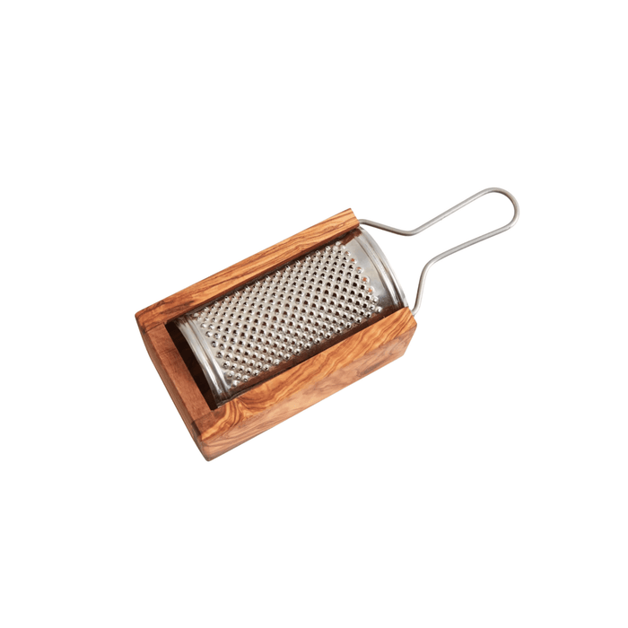 Verve Culture SHOP Italian Olivewood Box Cheese Grater