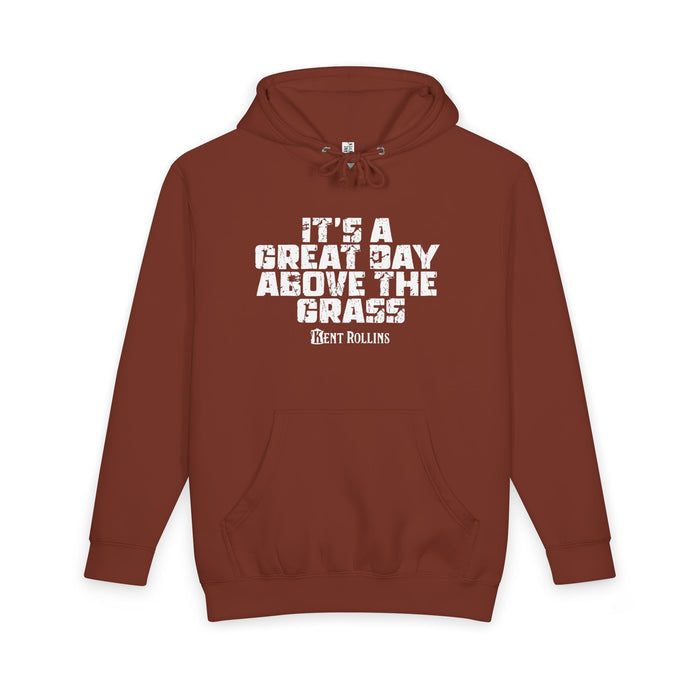 "It’s a Great Day Above the Grass" Heavyweight Hoodie