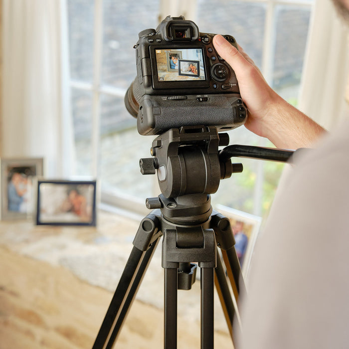 Kenro Twin Tube Lightweight Video Tripod Kit