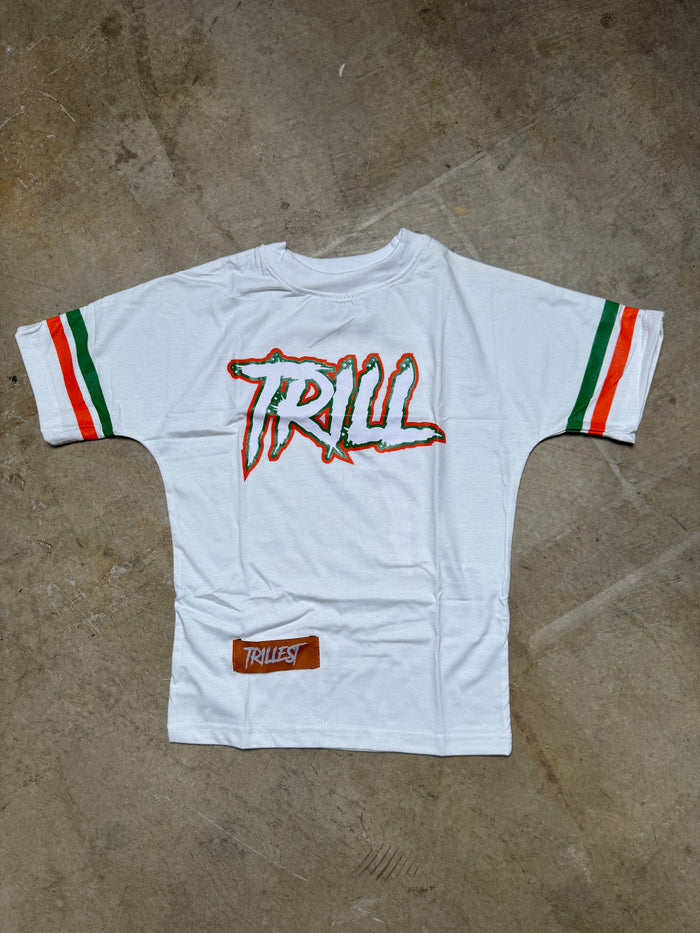 Kids Big Trill Tee - White