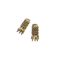 8.6.4 SHOP Large Brass Stud Earrings