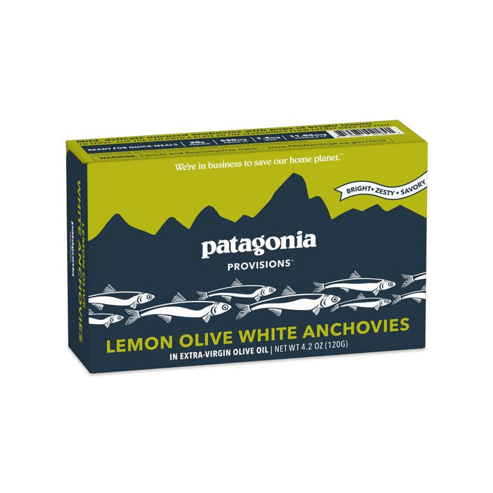 Patagonia Provisions Patagonia Provisions - Lemon Olive Spanish White Anchovies - Tinned Fish