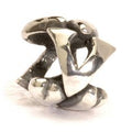 Letter Bead V, Silver