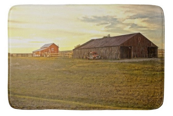 Leuenberger Barn At Sunset Bath Mat