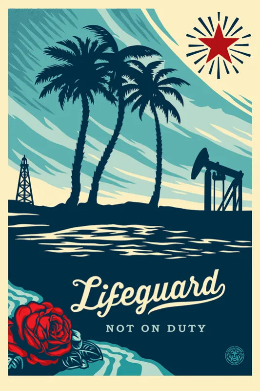 Lifeguard not on Duty - Signed Offset