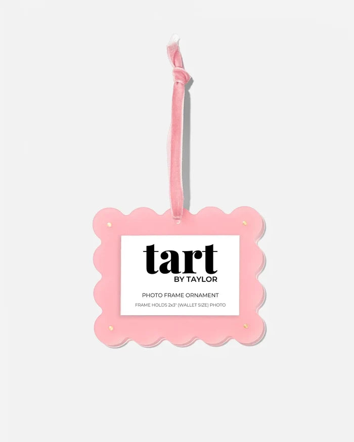 Tart By Taylor Light Pink Frame Ornament