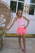 Pink tutu skirt