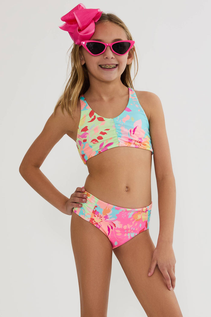 Colorful kids bikini