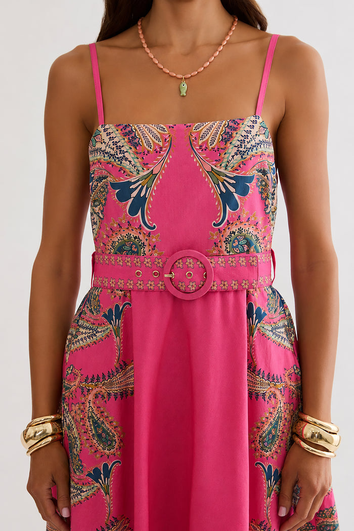 woman wearing beaded fish necklace