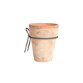 NACH Furniture SHOP Long Tom Terracotta Pot With Wall Hanger