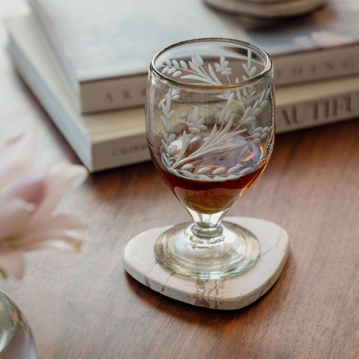 Villa Lua Home Hand-etched Lua Glass