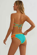Colorful crochet swimsuit