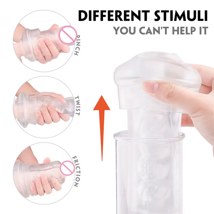 Male Automatic Masturbation Cup Exerciser Smart Training Cup Adult Sexual Erotic Products