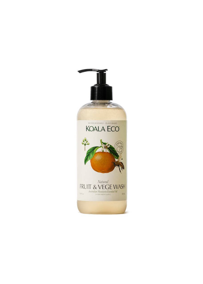 Koala Eco Koala Eco - BESTSELLER - Natural Fruit and Vege Wash Mandarin, 16 oz