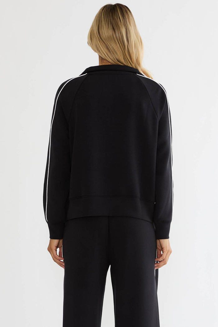 Mara Sweatshirt Noir Frost