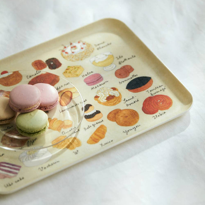 Fog Linen Work Gateau Fog Linen Work - Linen Tray (M) Isabelle Boinot Gateau