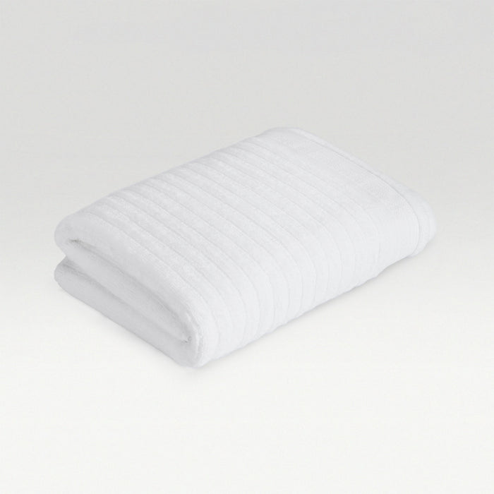 Mellow 100% Cotton Bath Towel, 350 GSM, Solid, White