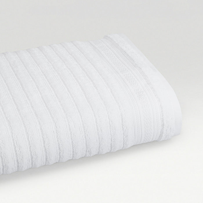 Mellow 100% Cotton Bath Towel, 350 GSM, Solid, White
