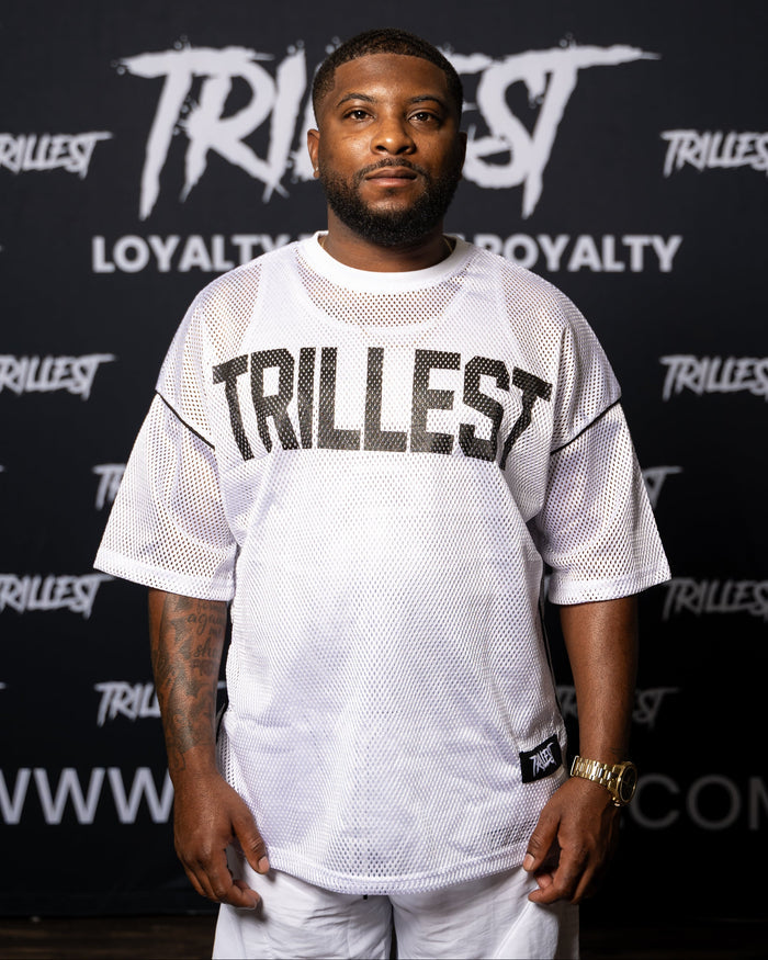 Mesh Stadium Jersey - White\Black
