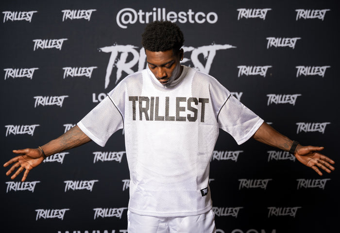 Mesh Stadium Jersey - White\Black
