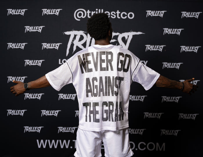 Mesh Stadium Jersey - White\Black