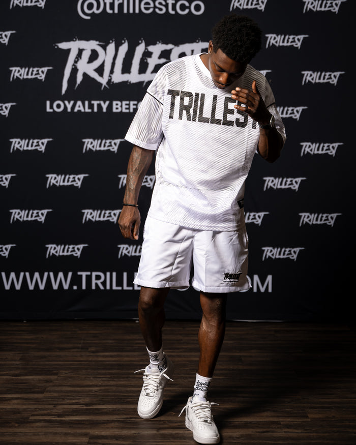 Mesh Stadium Jersey - White\Black