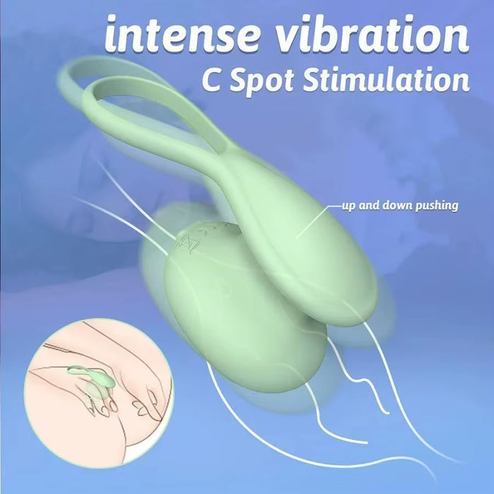 Mini Adult Female Dildo Vibrator 9 Vibration Modes G-Spot Clit Nipple Clitoral Toys for Women