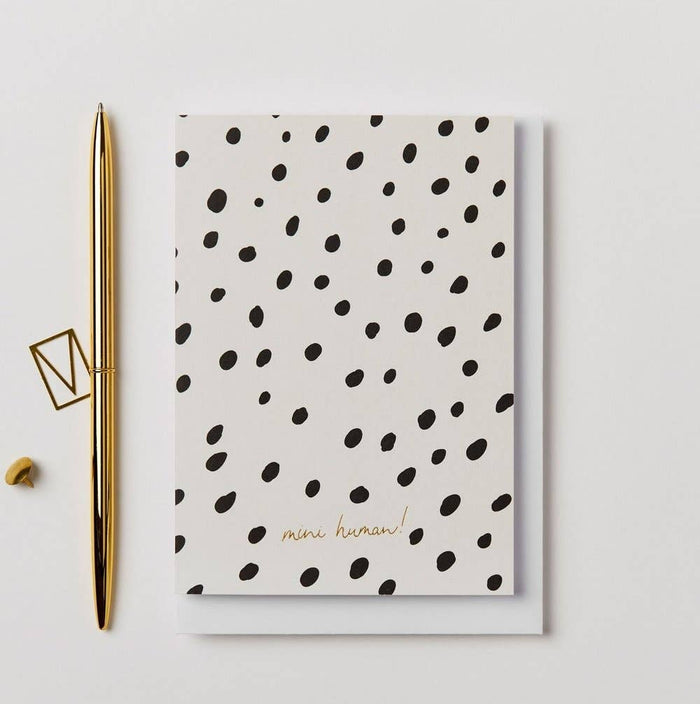 Mini Human Baby Card