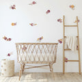 Mini Victoria Floral Wall Decals
