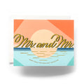 Modern Mr. & Mr. Card