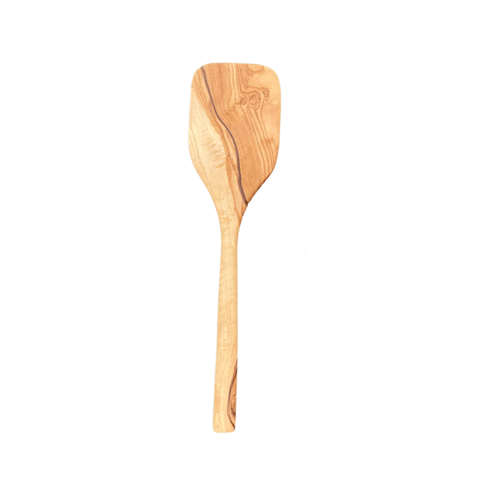 Scents and Feel Kitchenware Modern Spatula 12" Olive Wood