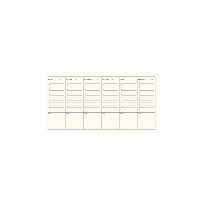Ruff House Print Shop SHOP Mushrooms Weekly Planner