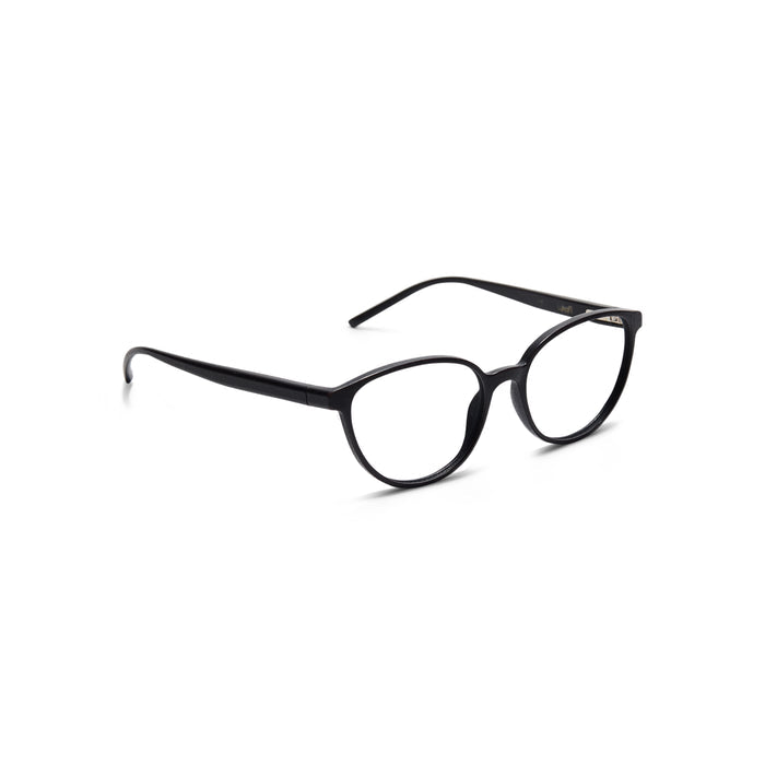 Mysterious Cat-Eye Ultra-Lightweight 3D Printed Eyeglasses - Side View | LUKNFIL