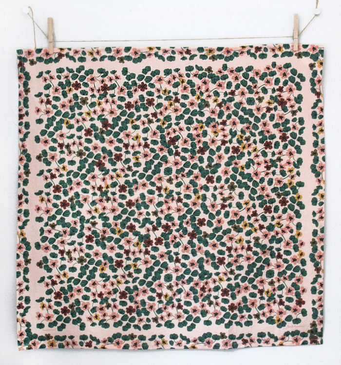 Leah Duncan Leah Duncan - Nasturtium Art Tea Towel