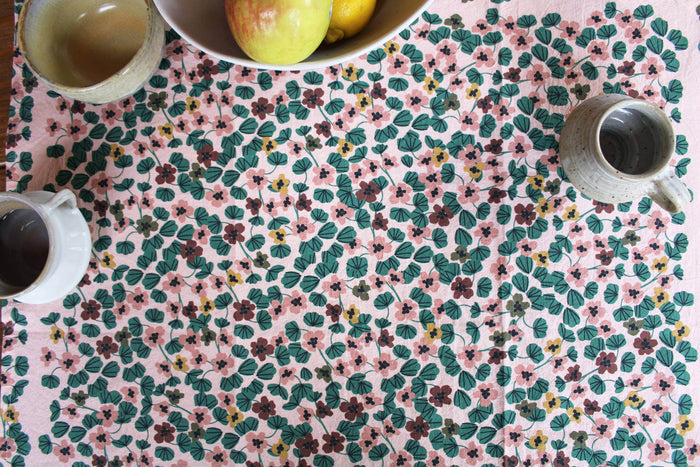 Leah Duncan Leah Duncan - Nasturtium Art Tea Towel