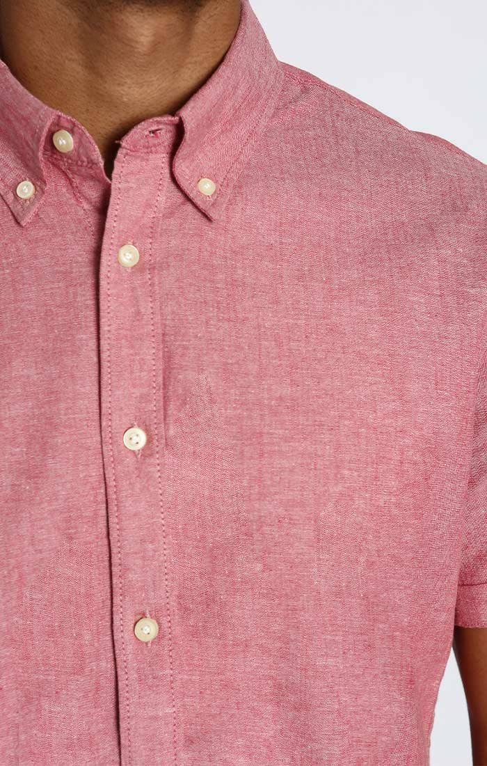 JACHS Clothing Noho Short Sleeve Chambray Shirt