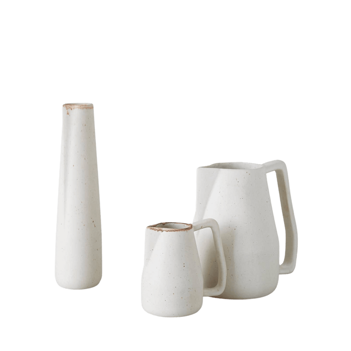 Bloomist Pottery Off-White Novah Pitcher