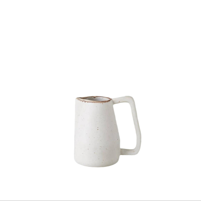 Bloomist Pottery Small Off-White Novah Pitcher