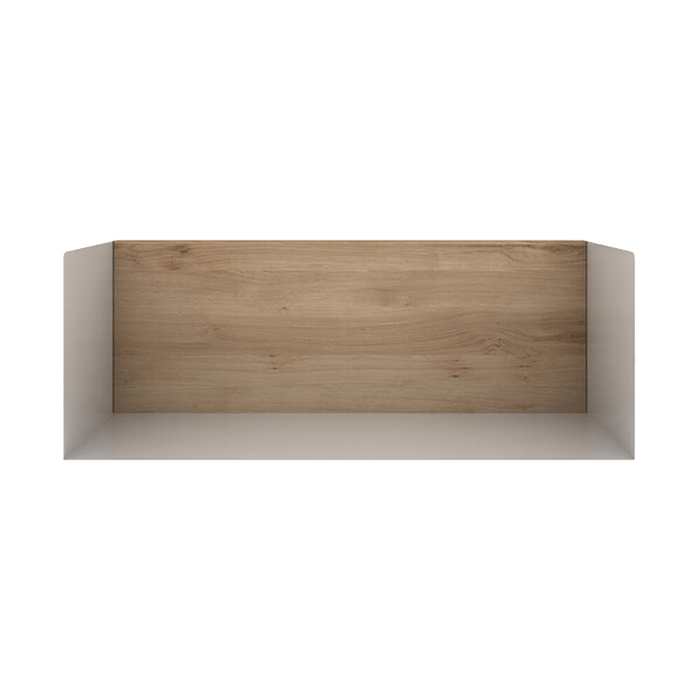 Ethnicraft Wall Decor White Oak U Shelf, Medium