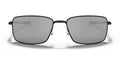 Oakley OO4075 Square Wire-Matte Black / Grey Polarized