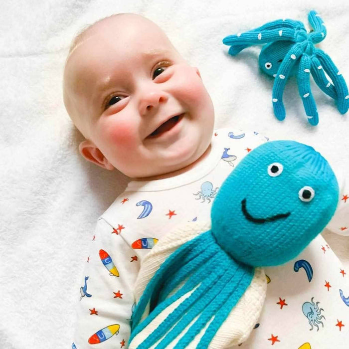 Estella SHOP Octopus Knitted Rattle