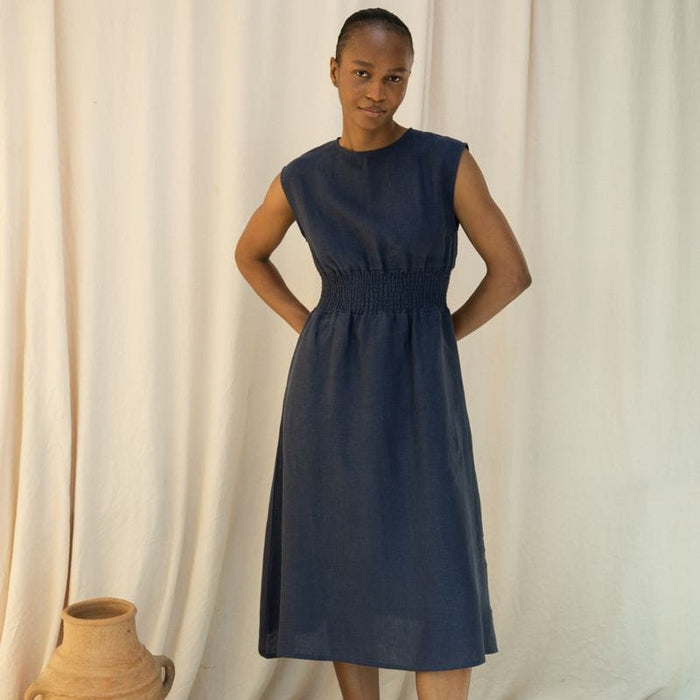 Beaumont Organic Clothing Ottillie May Linen Dress