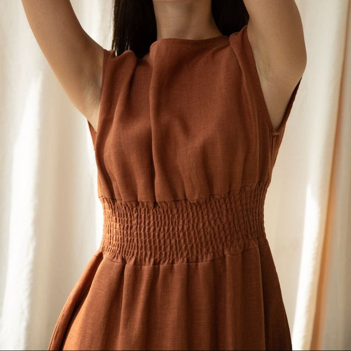 Beaumont Organic Clothing Ottillie May Linen Dress