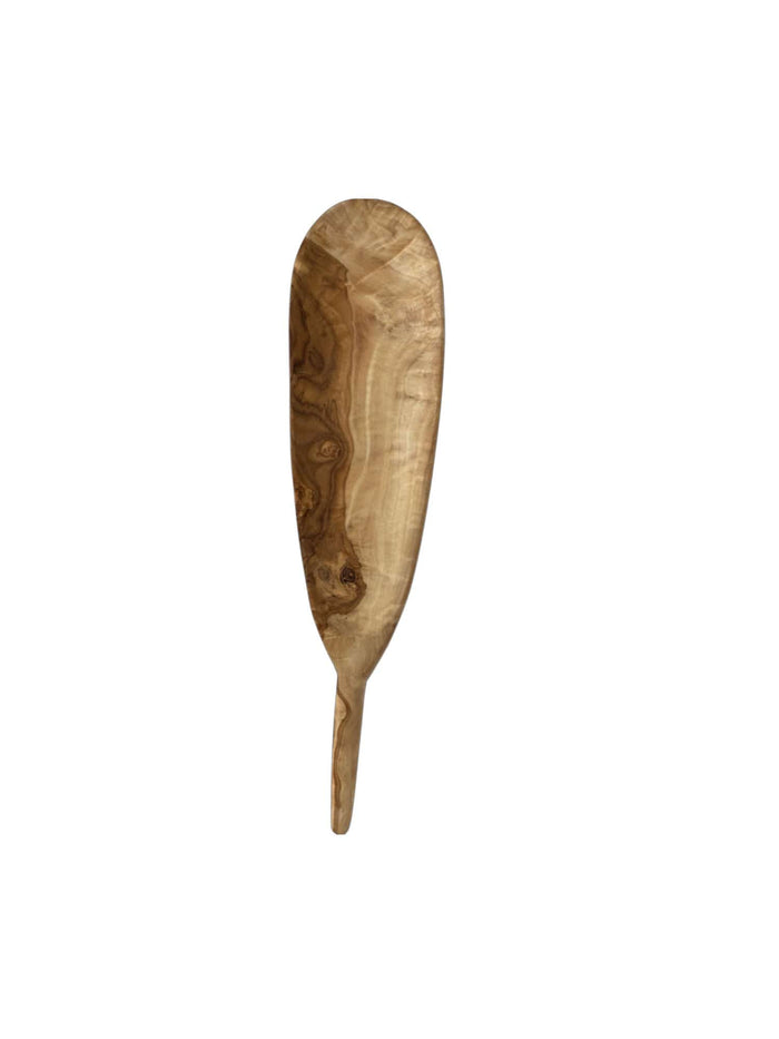 Scents and Feel Kitchenware Oval Narrow Tapas Dish Olive Wood