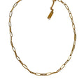 Namaste Jewelry Namaste Jewelry - Paperclip Necklace-Gold