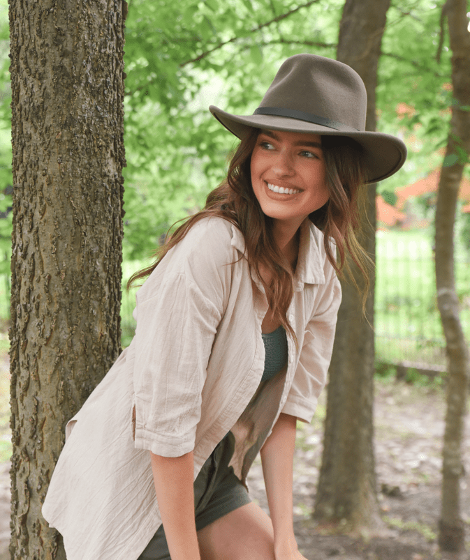 American Hat Makers Hat Pathfinder Crushable Outback Hat