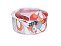Peacock Round Box Orange