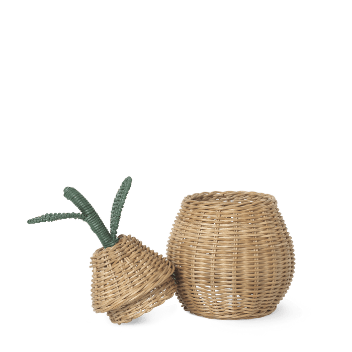 Ferm Living Basket Pear Braided Storage Basket