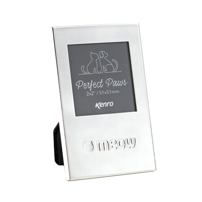 Perfect Paws Silver Plated Gift Photo Frames