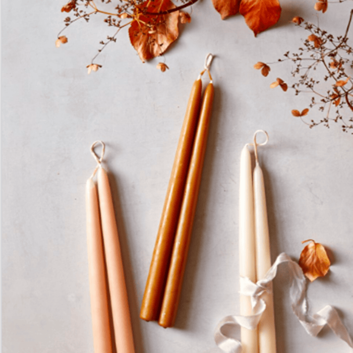 The Floral Society Candle Petal Taper Candles